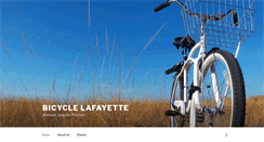 Desktop Screenshot of bicyclelafayette.org