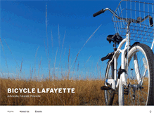 Tablet Screenshot of bicyclelafayette.org